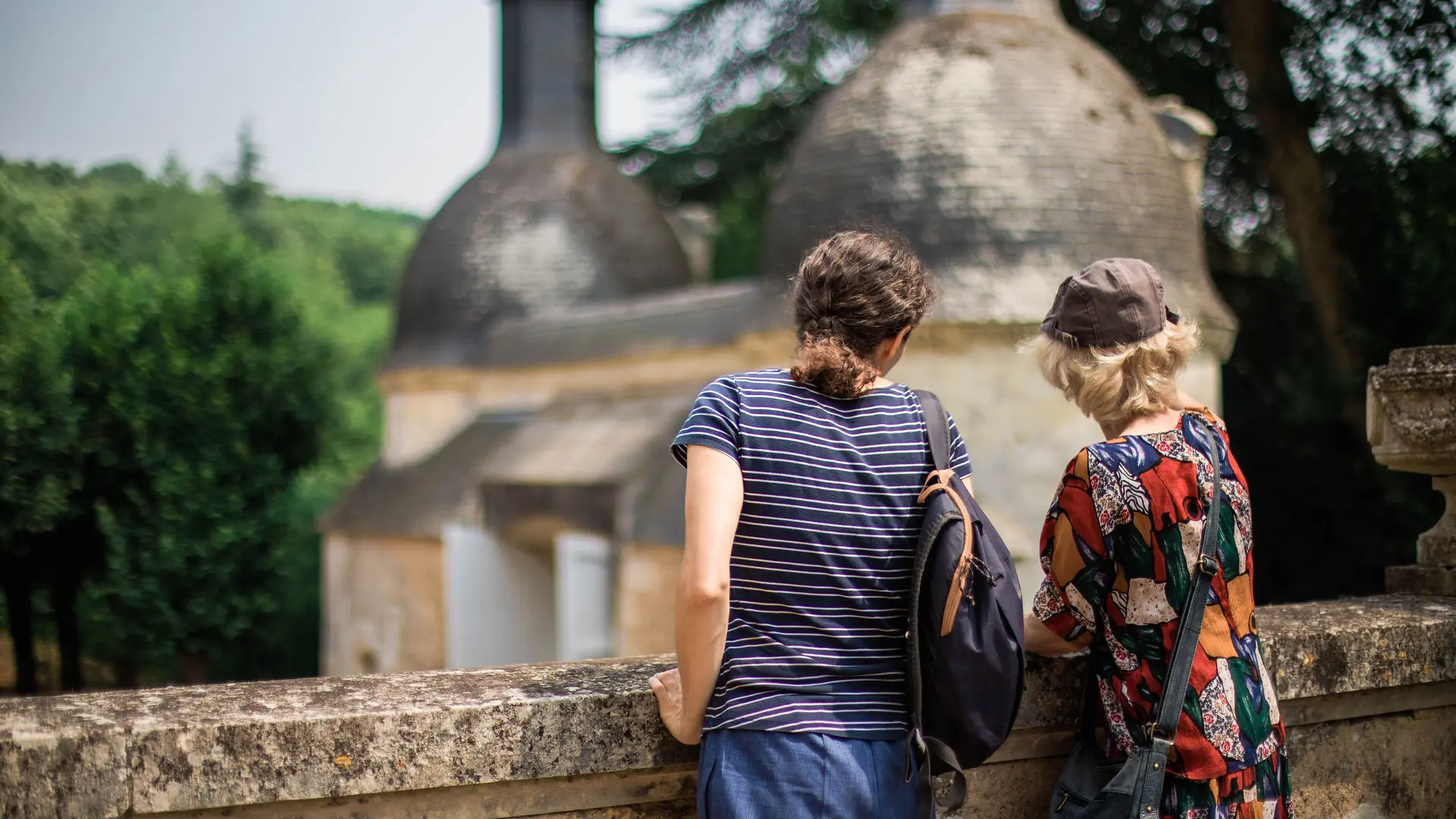 Vue sur le portail Renaissance