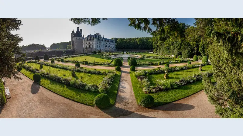 Château de Chenonceau - Le jardin de Catherine de Médicis