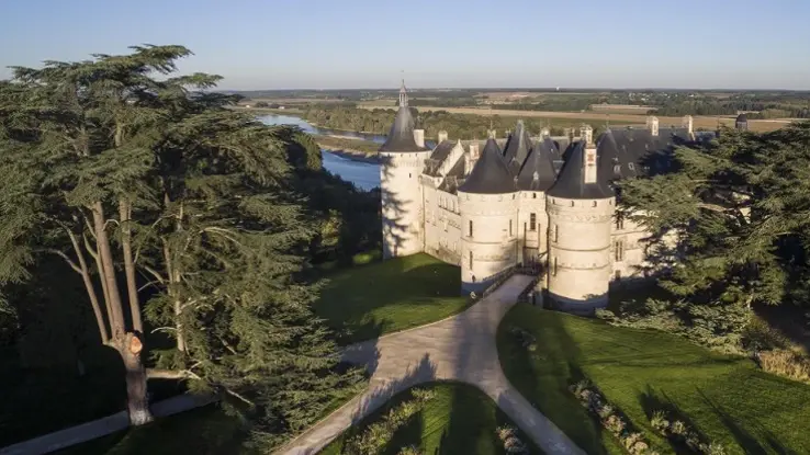 Château vu du ciel