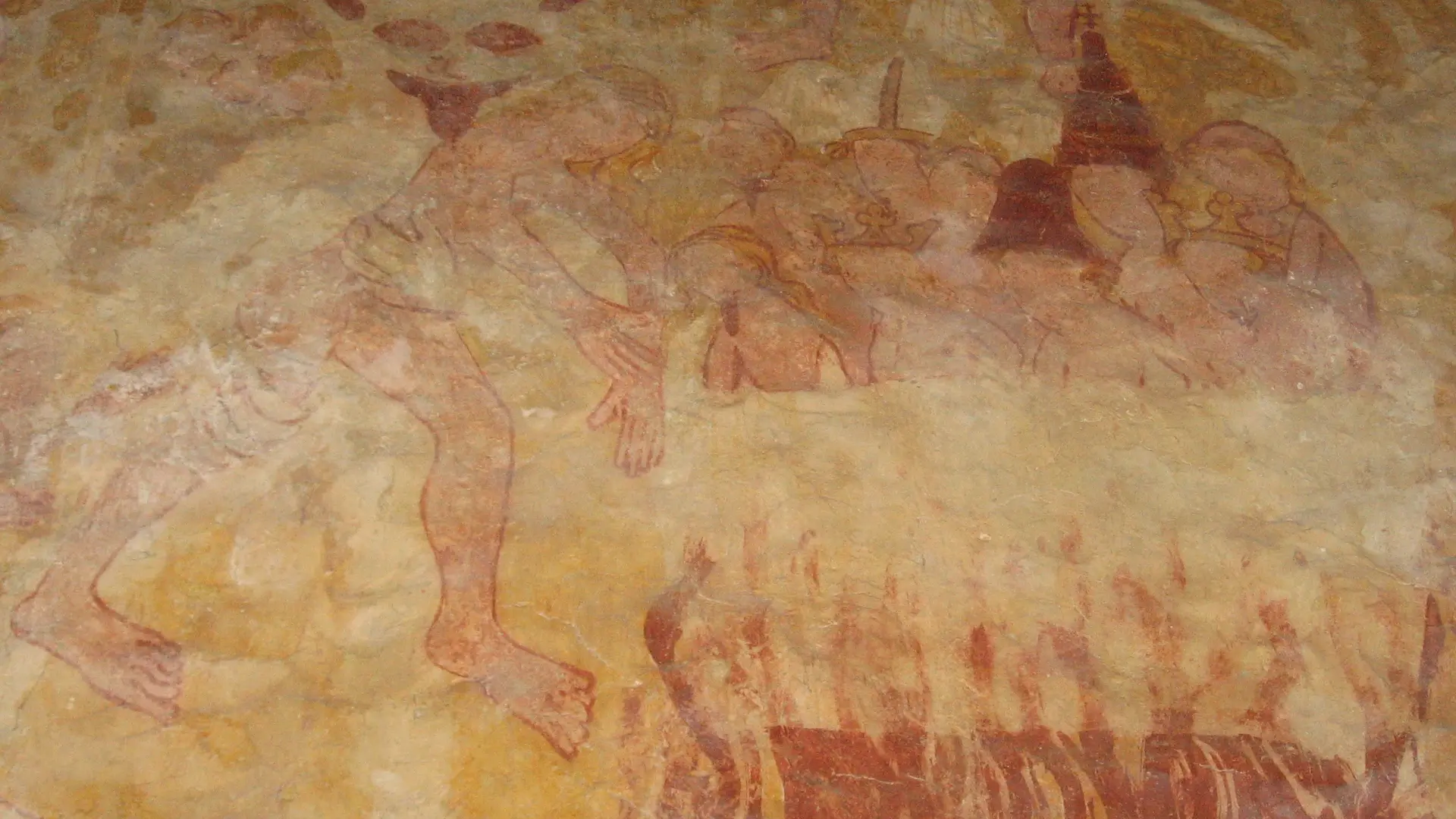 Fresques église Boursay