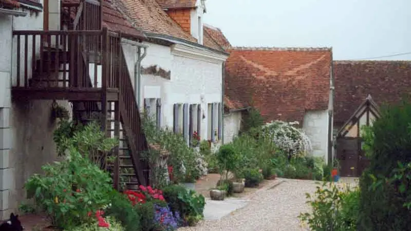 Entrée extérieure - Ferme auberge de la Lionnière