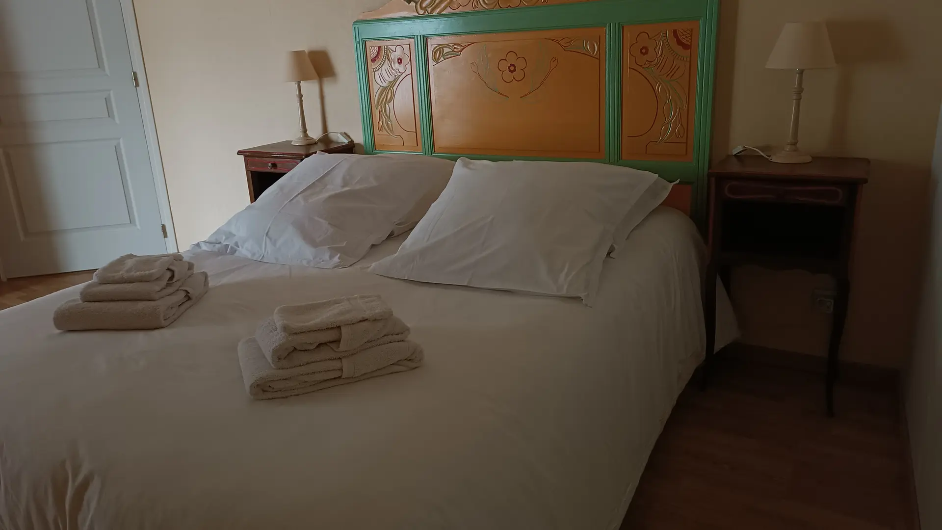 Gîte Mastroquet - chambre lit double
