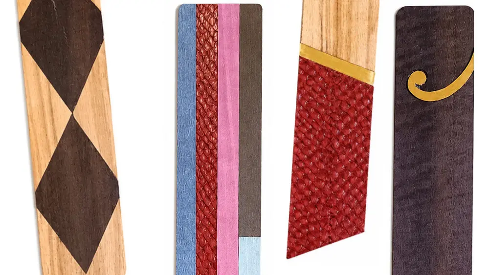 marque pages marqueterie