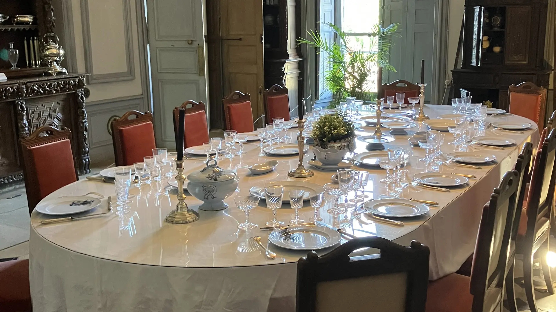 Château de Meslay - salle à manger