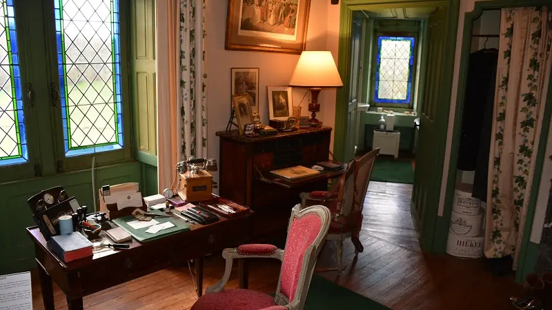Château de Montpoupon - La chambre de Monsieur