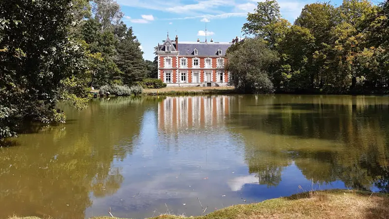 Réserve de Beaumarchais, Autrèche - Le château de Beaumarchais