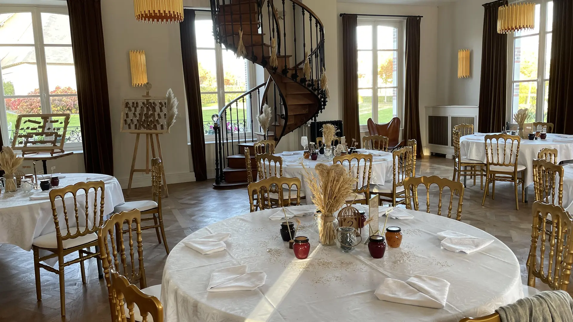 salon manoir mariage
