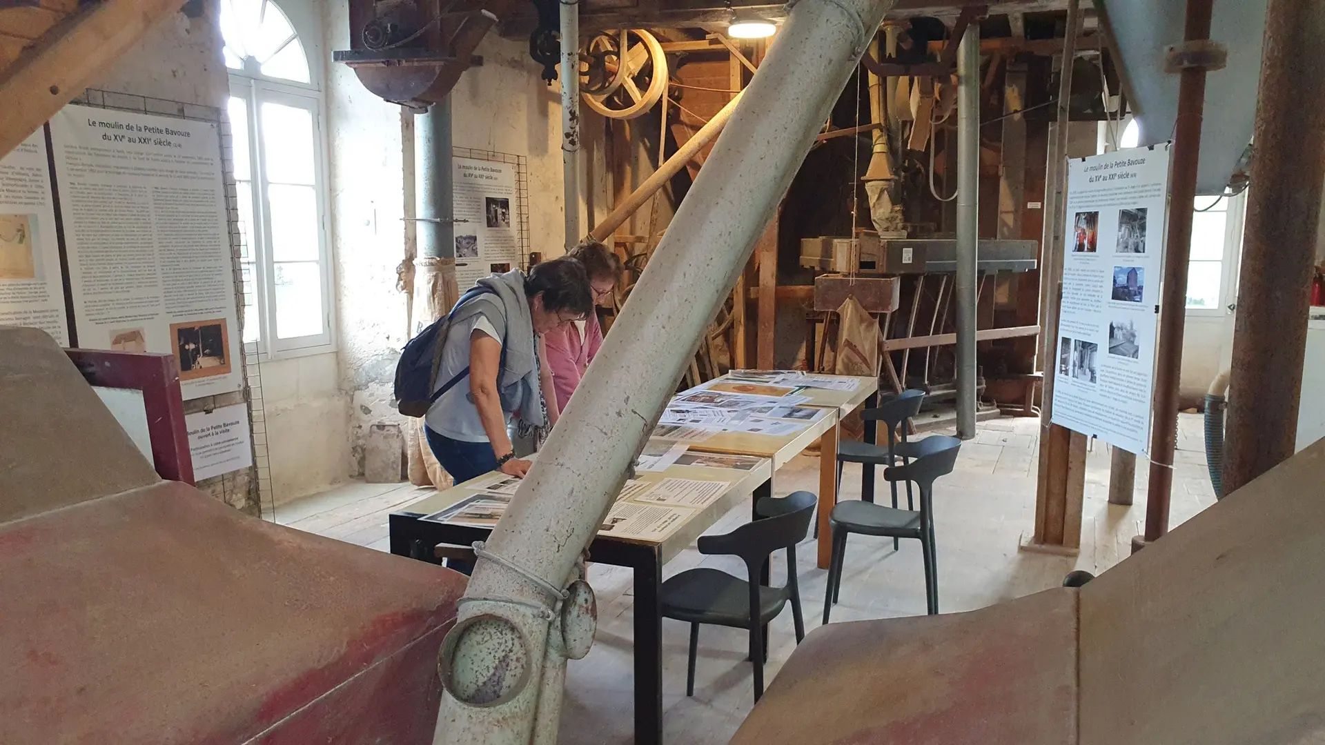 Visite du Moulin de la Petite Bavouze