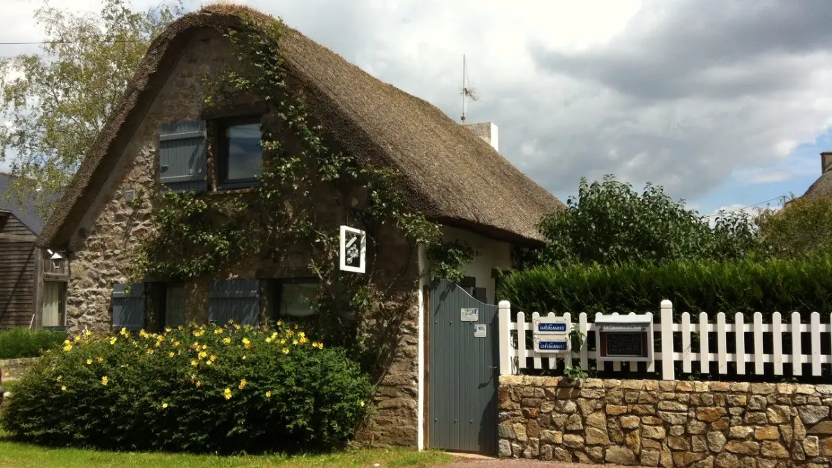 81786 - Entrée principale et pignon du gîte Anouck
