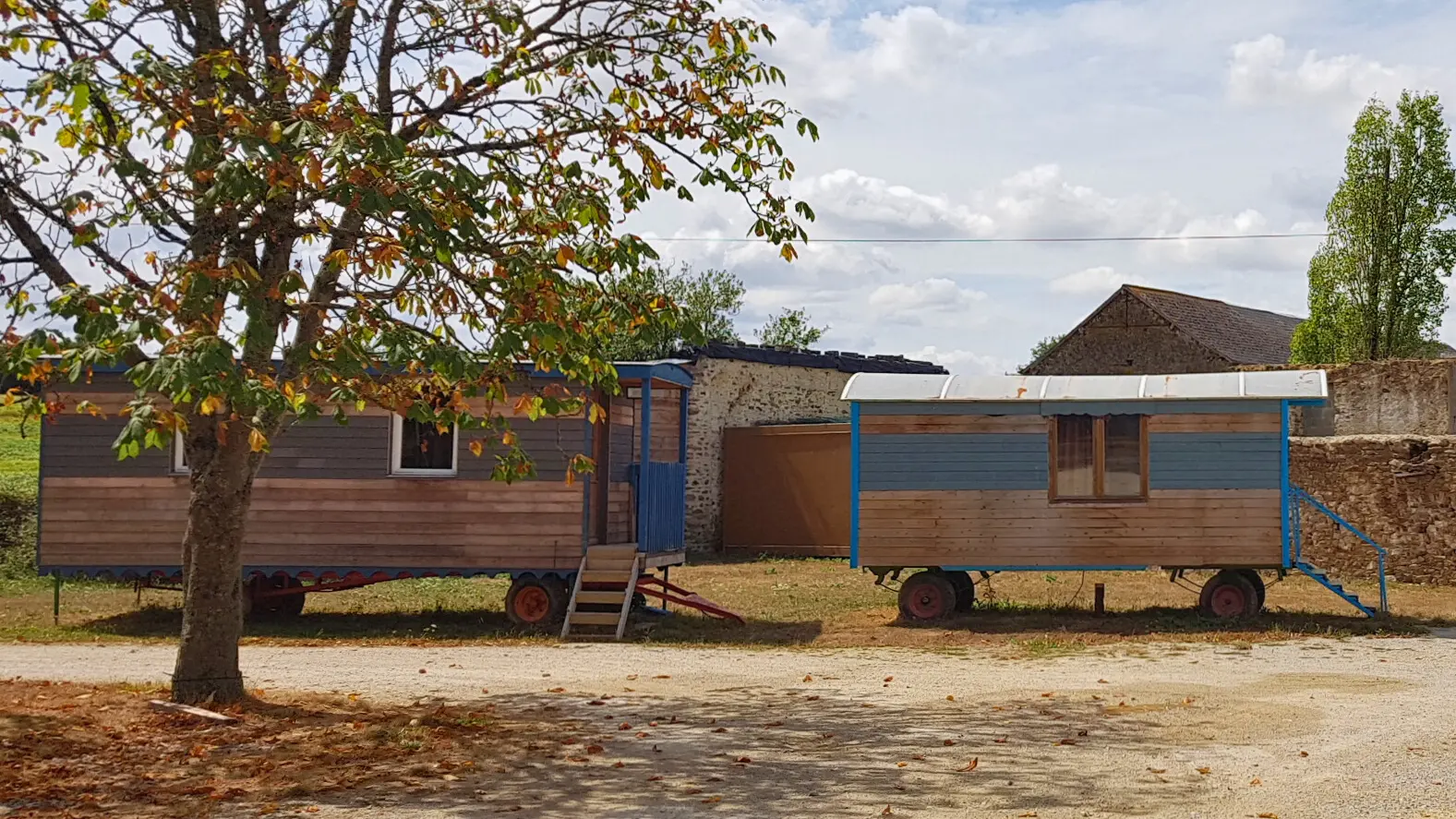 Gîte des Saillardières - Roulottes