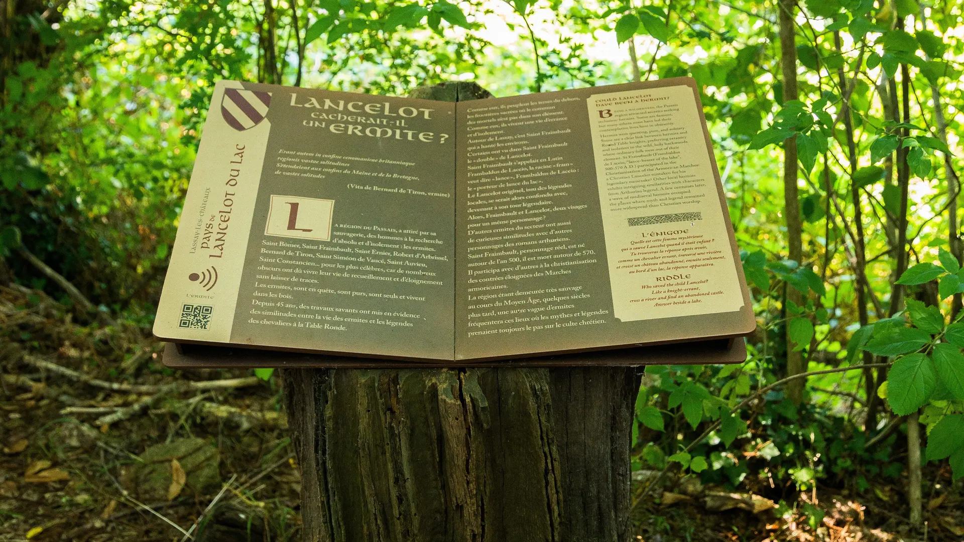 sentier Lancelot au pays de Lassay