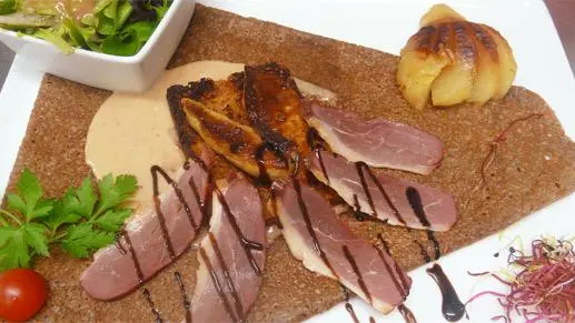 galette périgourdine - Crêperie la Folie Douce - Laval