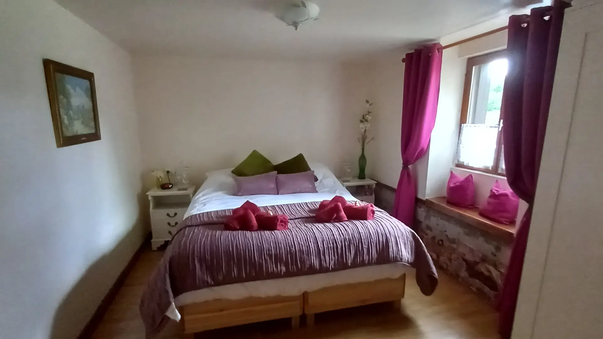 Chambre 1 avec un Lit Kingsize