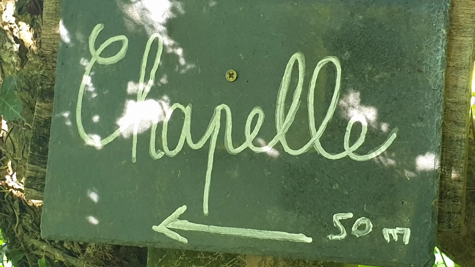 Petit détour par la chapelle