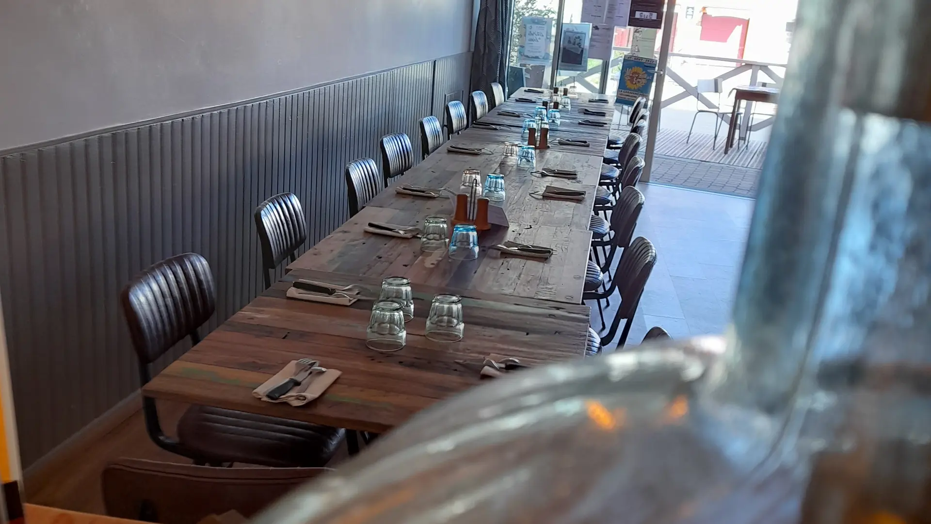 Déjeuner ou Soirée privatisée à partir de 12 personnes