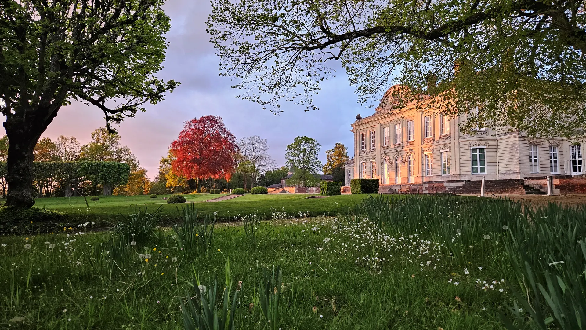 Le château de Craon offre en toute saison un écrin magnifique à votre réception