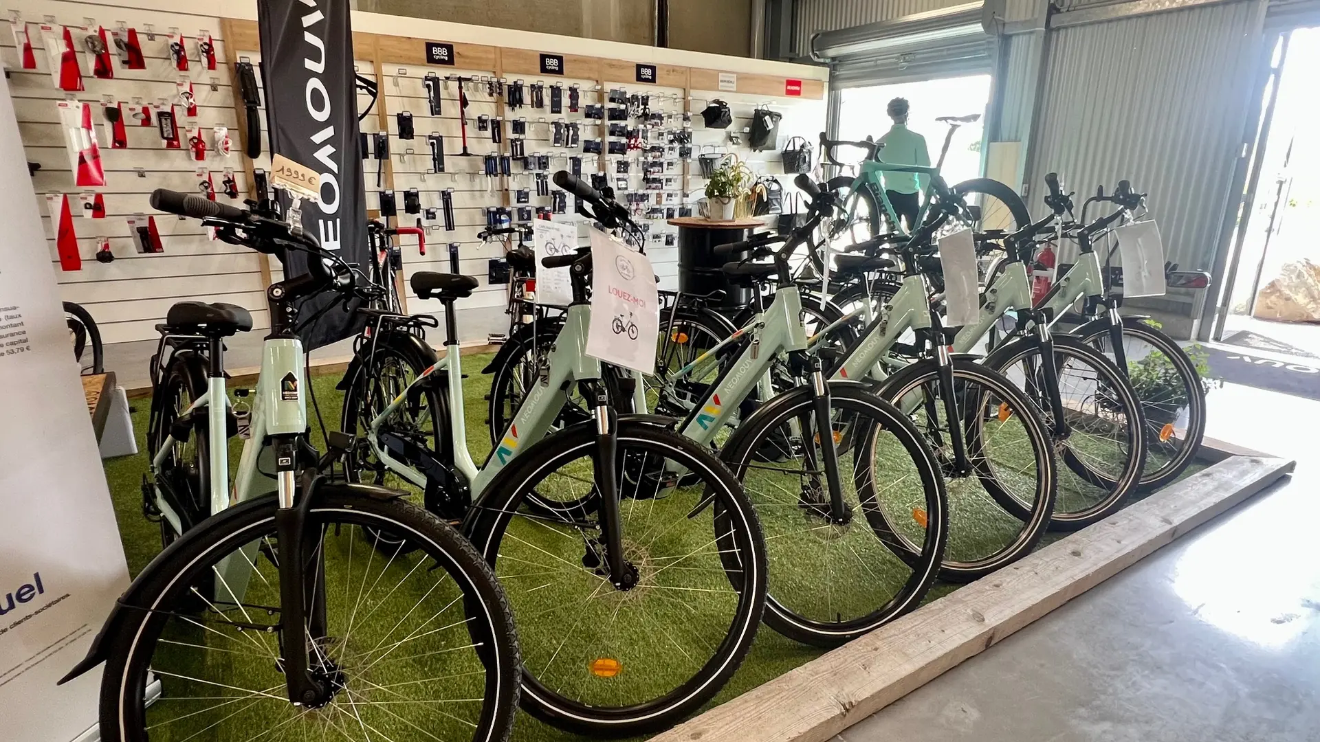 vélos électriques location