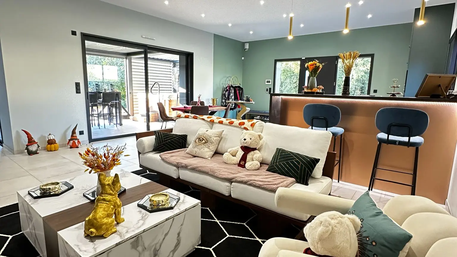 BHD-LODGE & SPA  - Salon vue local