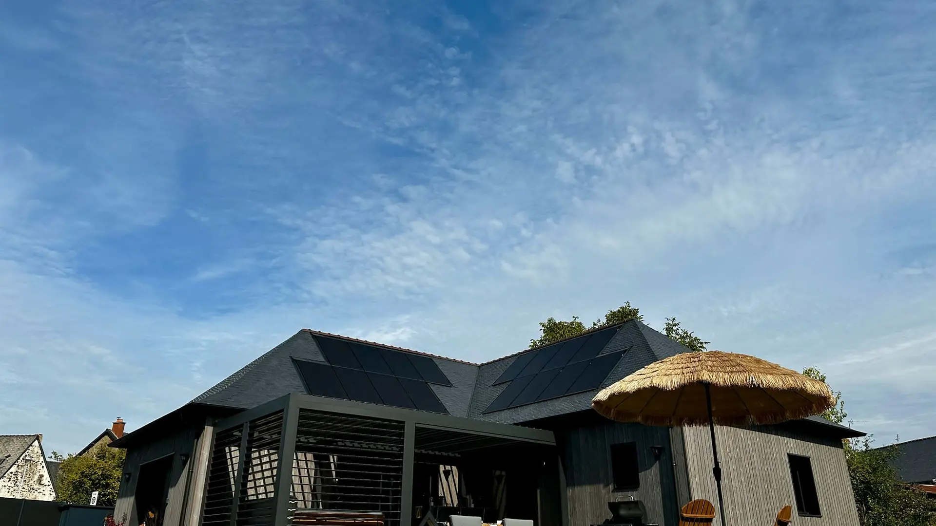 BHD-LODGE & SPA - Vue arrière maison