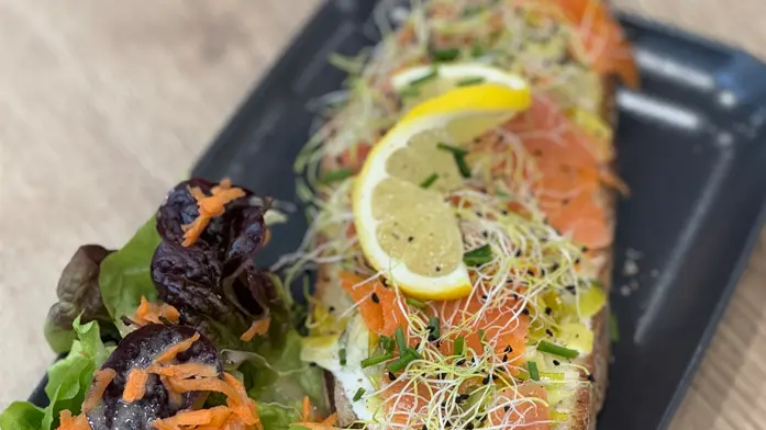 Tartine Nordkapp - Truite de Parné sur Roc