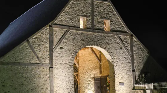 les halles de saint denis d'anjou