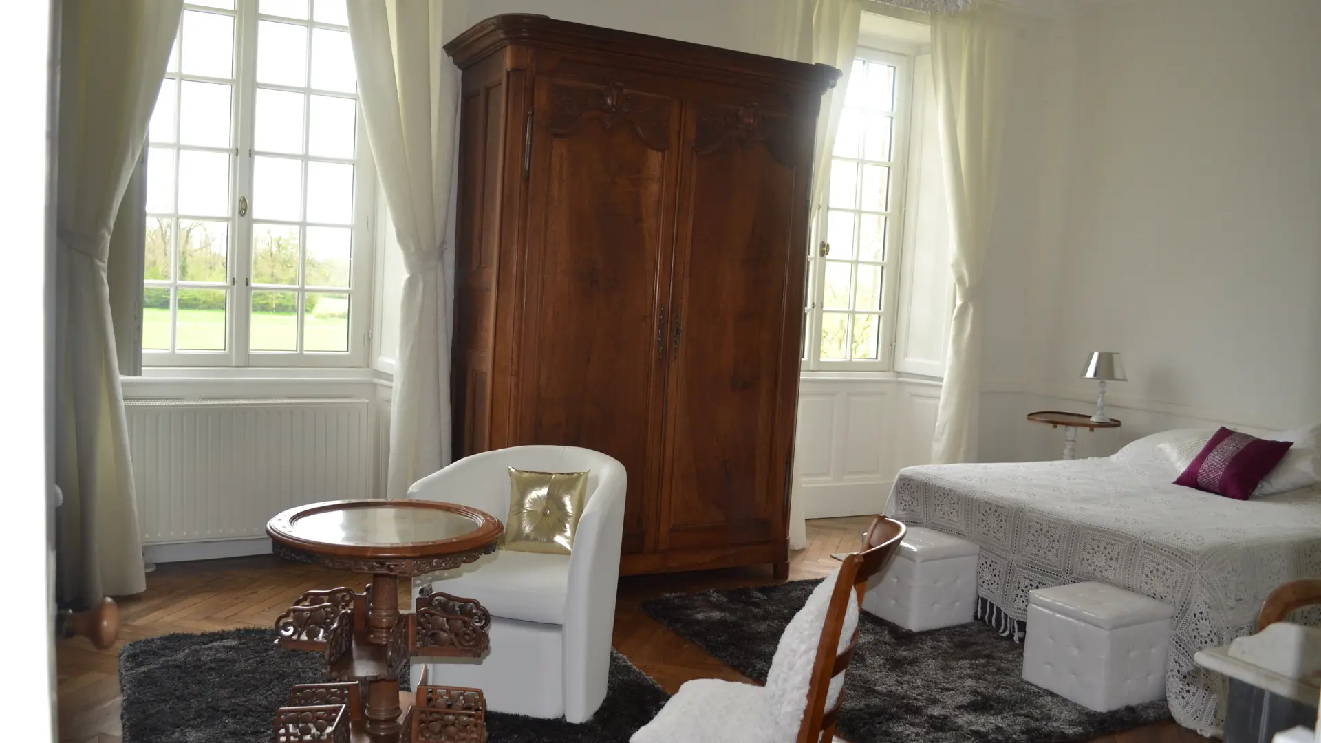 Suite Chambre d'Alice et Turquoise, lits double ou simples, 2 ch. doubles