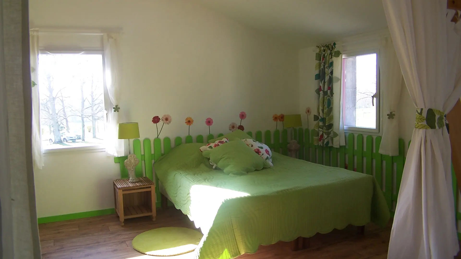 Gîte de la Bergerie : Chambre à Mouton (4p), lits simples ou double