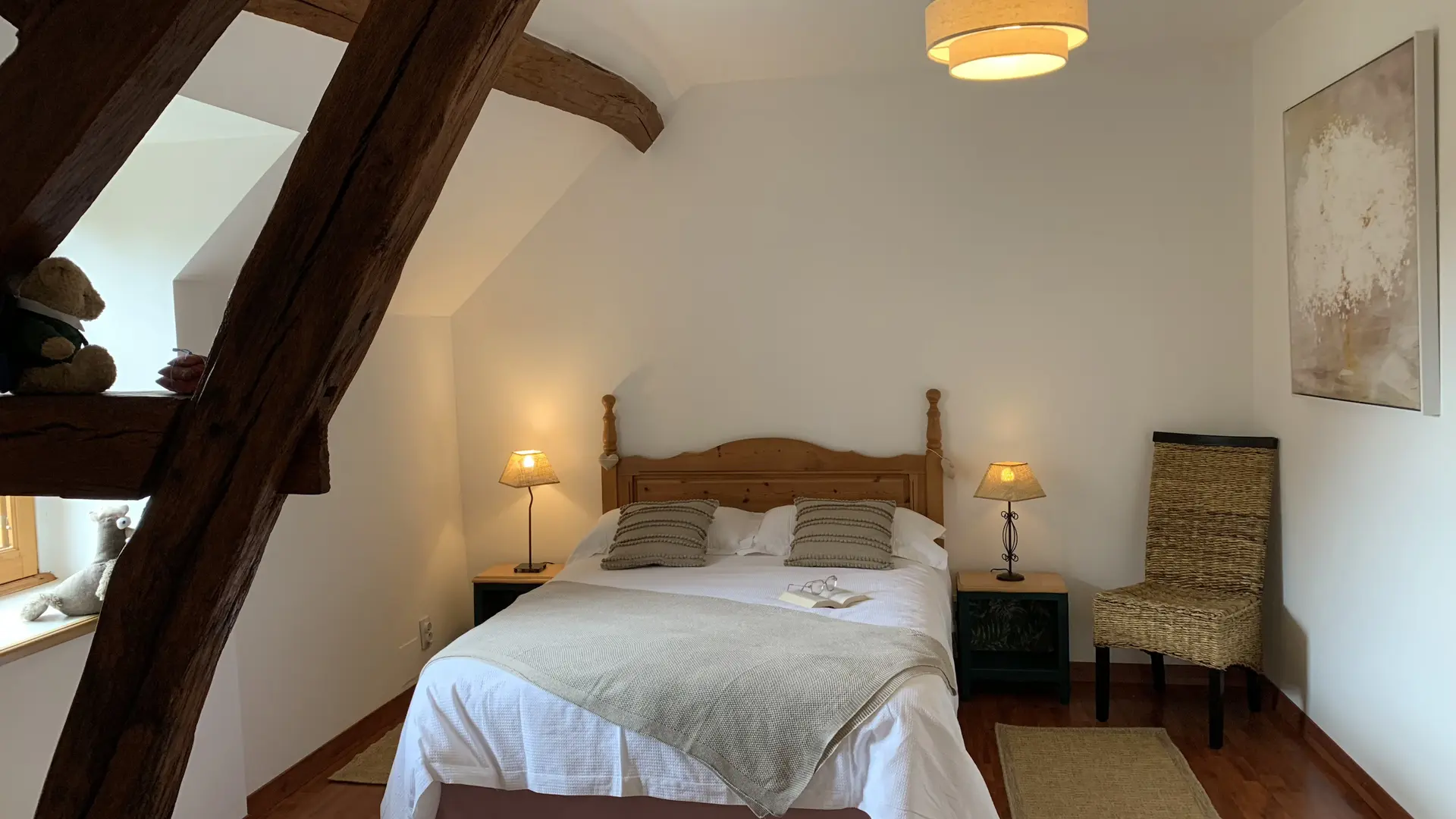 Chambres d'hôtes La Basse Cour - Ancinnes - Chambre 1