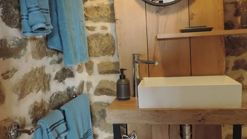 Les Chèvres de St Céneri - Saint-Céneri-le-Gérei - salle de douche