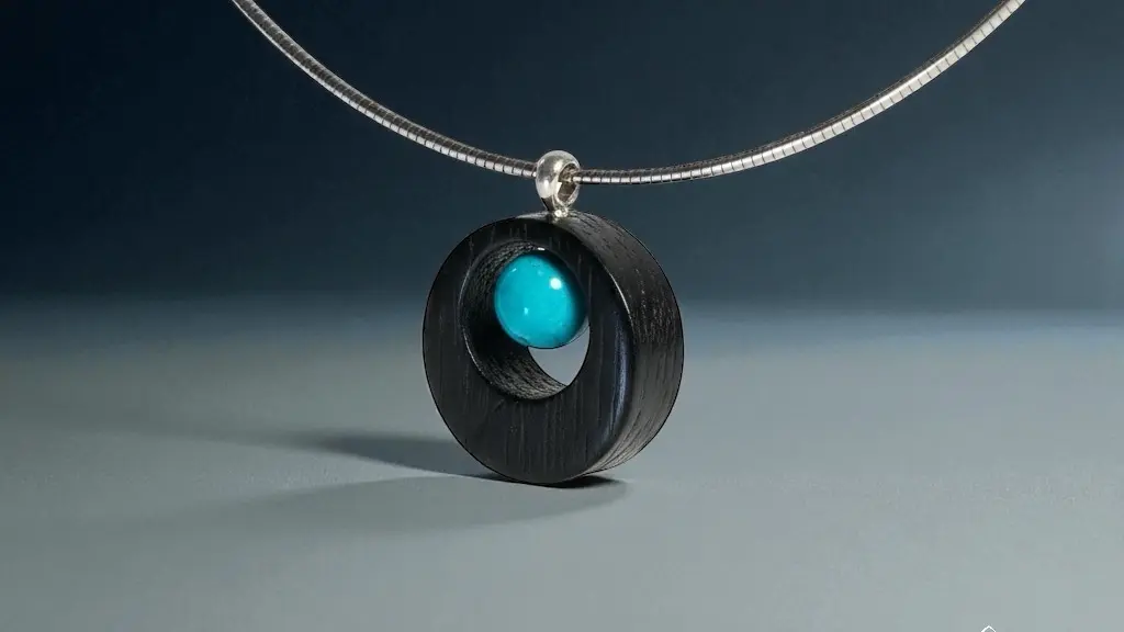 Collier MARGARITE Morta et Turquoise