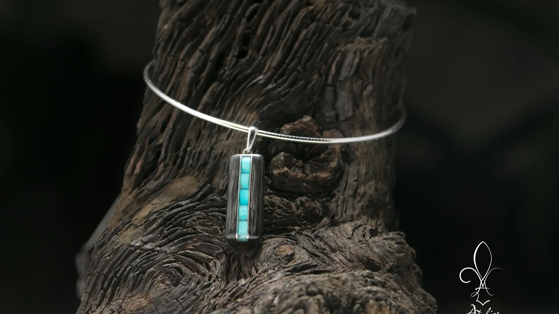 Collier SOFIA Morta et Turquoise