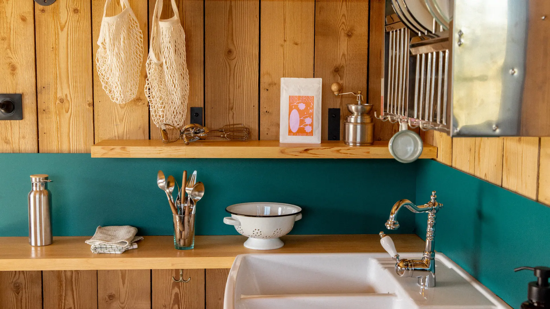 Bon Air Club - Lodge esprit cabane - cuisine