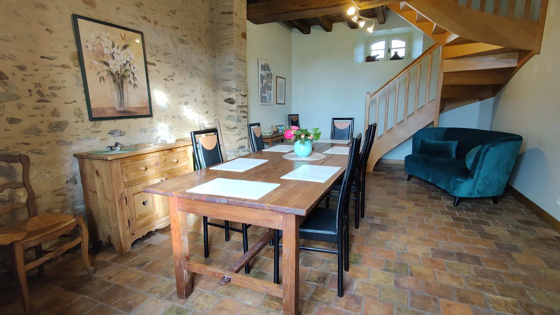 Salle à manger du moulin