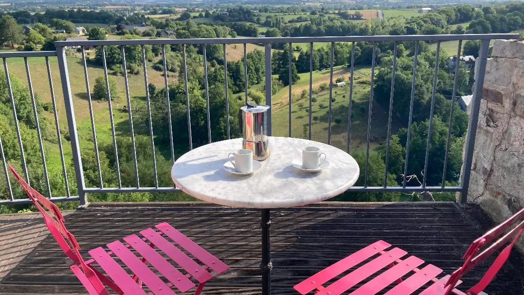 GITE DES REMPARTS VUE TERRASSE