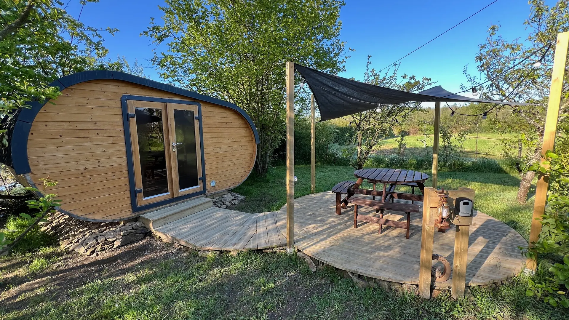 Hobbit 4 personnes extérieur vignoble nantes