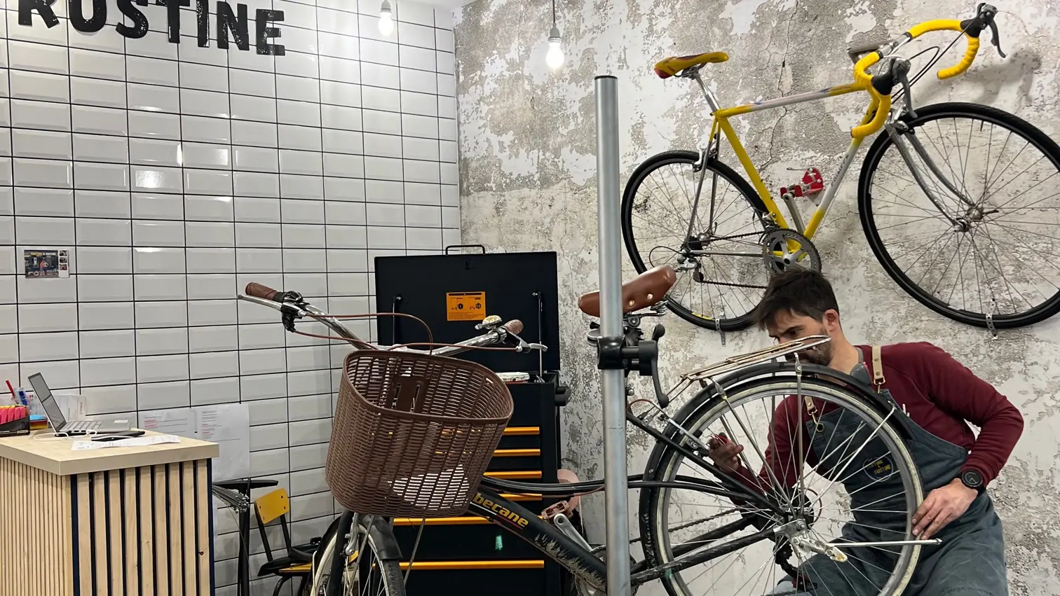 Damien, mécanicien cycle