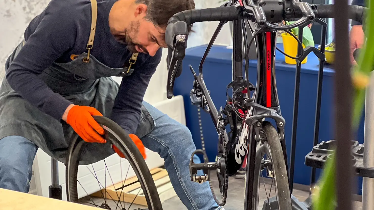 Damien, mécanicien cycle