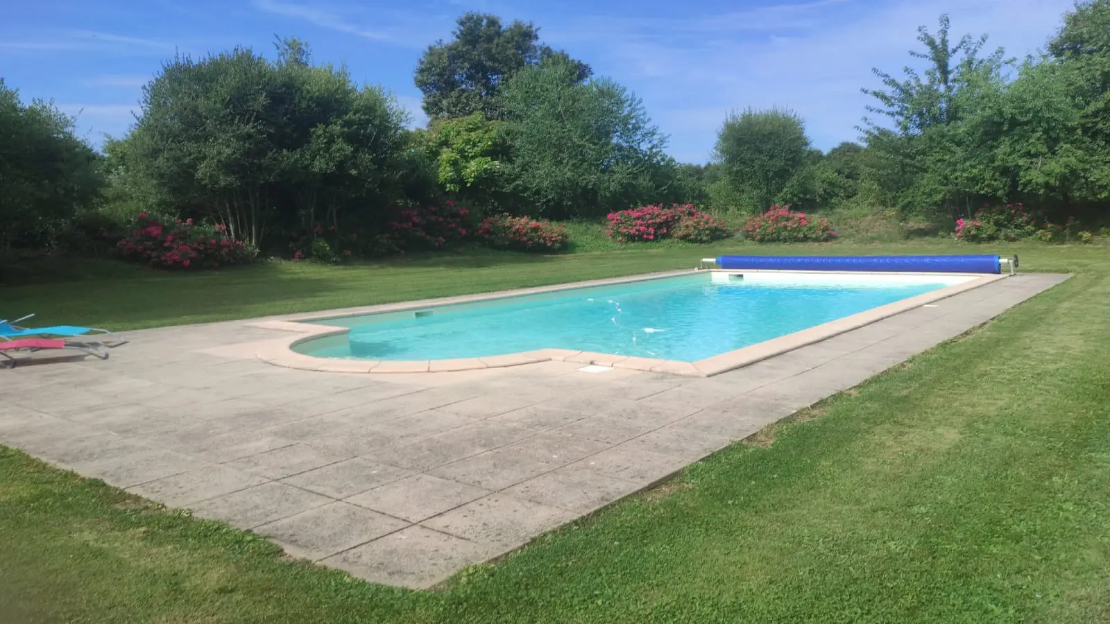 La Petite Gilardière, piscine