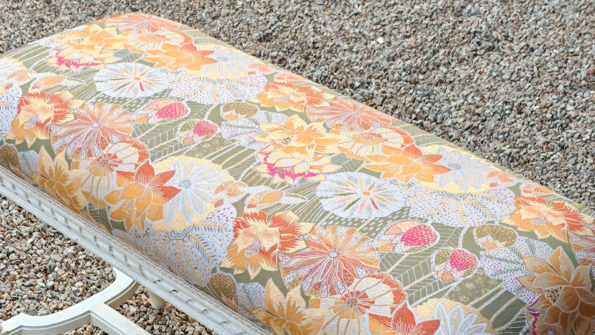 banc style louis XVI refait