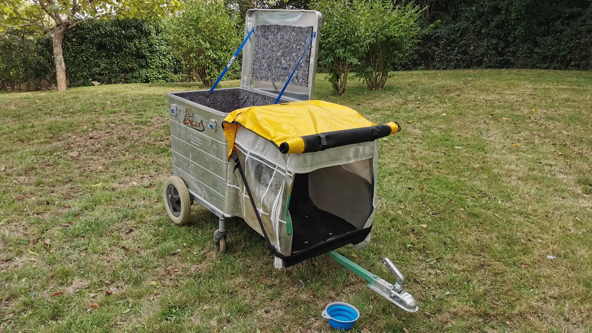 Remorque pour chien et bagages