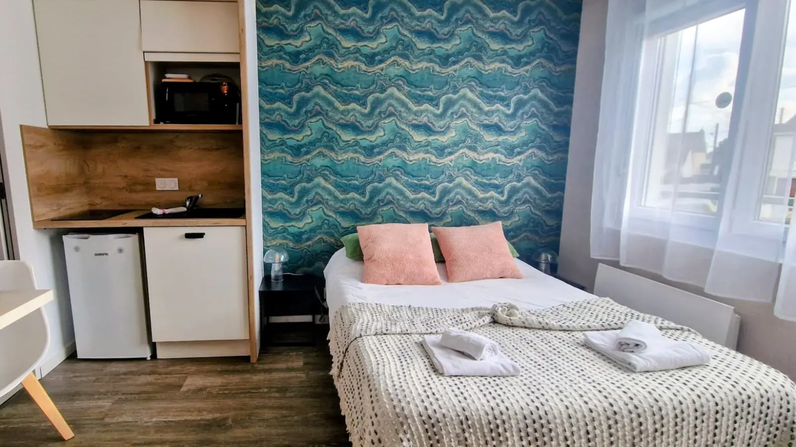 Vue d'ensemble chambre