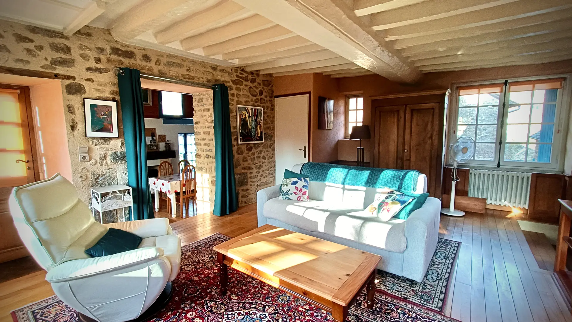 Le Gite du Pont - Moulins-le-Carbonnel - salon