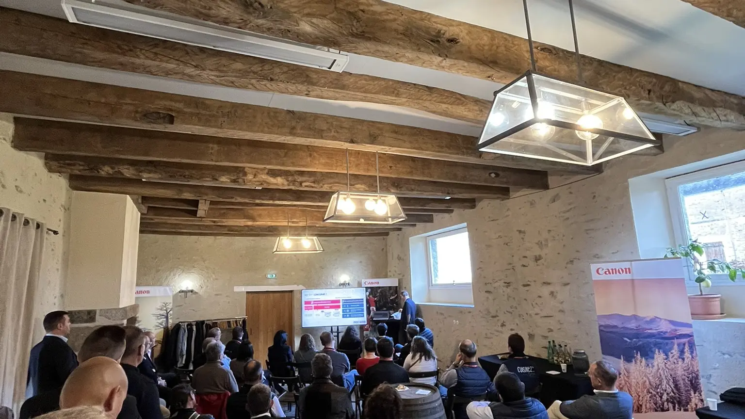 Salle de séminaire au Château du Coing