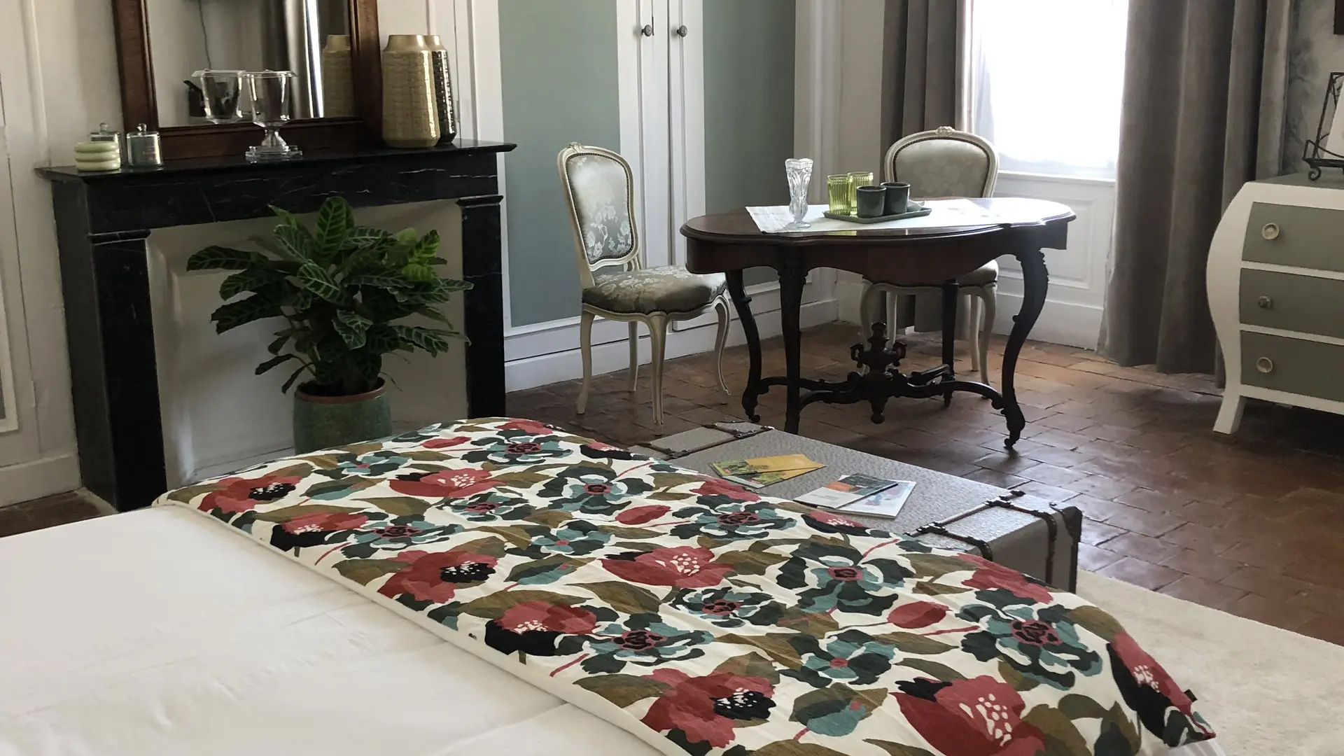 La Demeure d'Euphrosine - Fresnay-sur-Sarthe - Chambre De Vinci