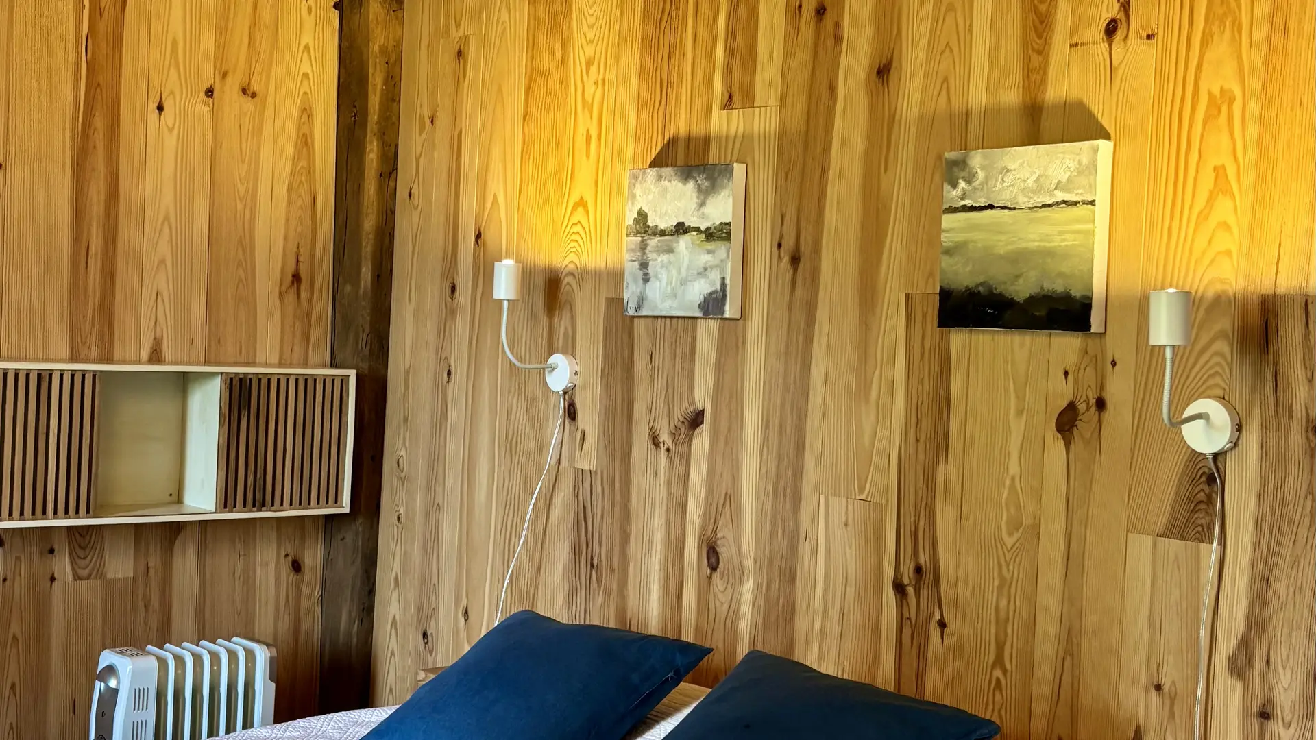 Chambre double 3 - douche et lavabo