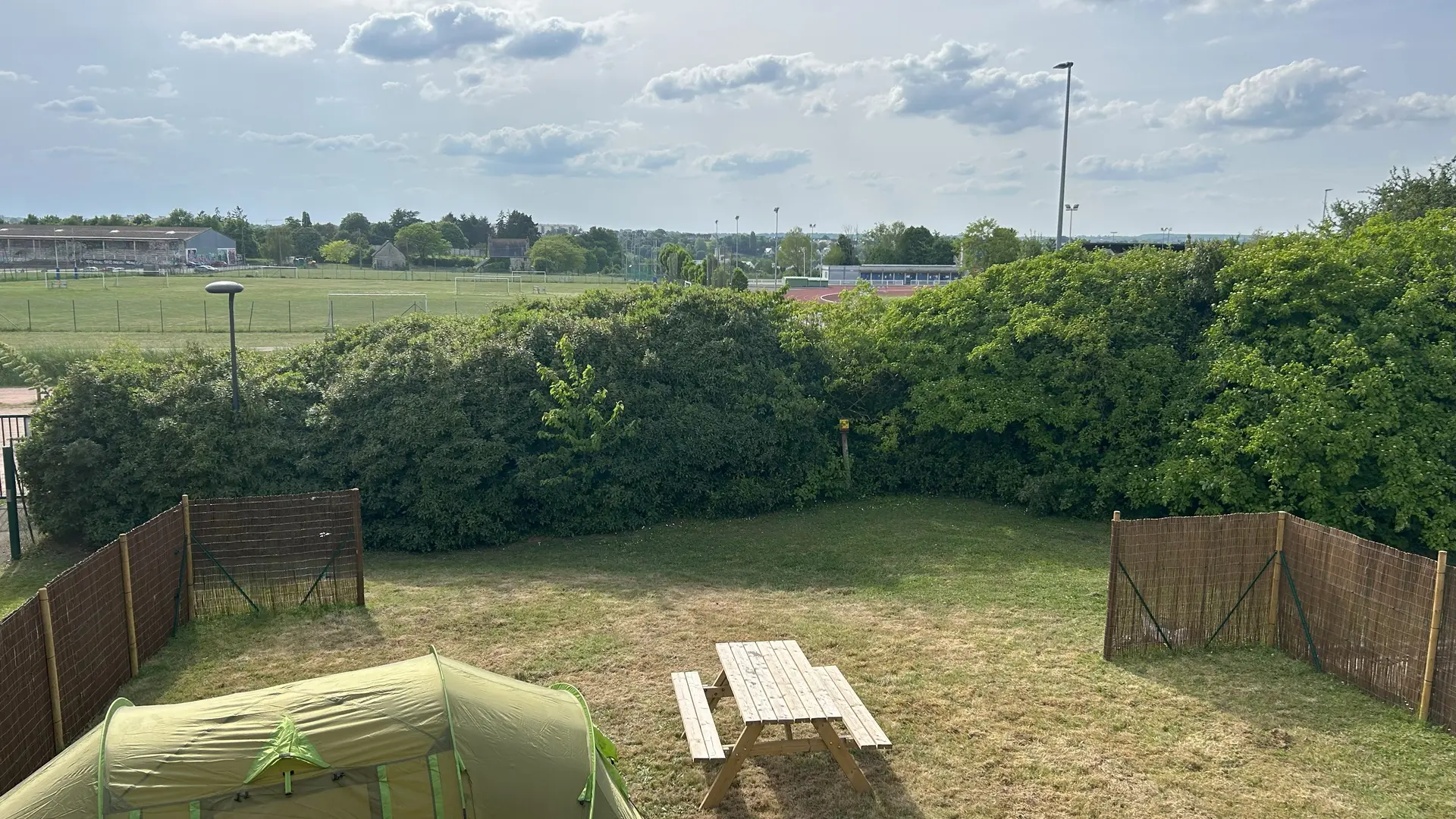 Espace Bivouac vue du haut