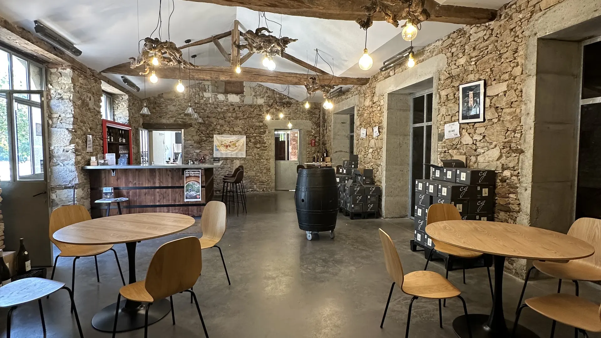 Le caveau de dégustation