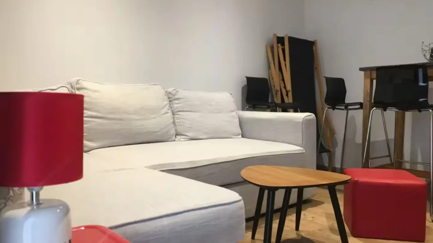 Moulin du Tail - salon canapé-lit 2