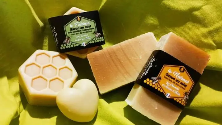 Savons artisanaux au miel : 6.50€