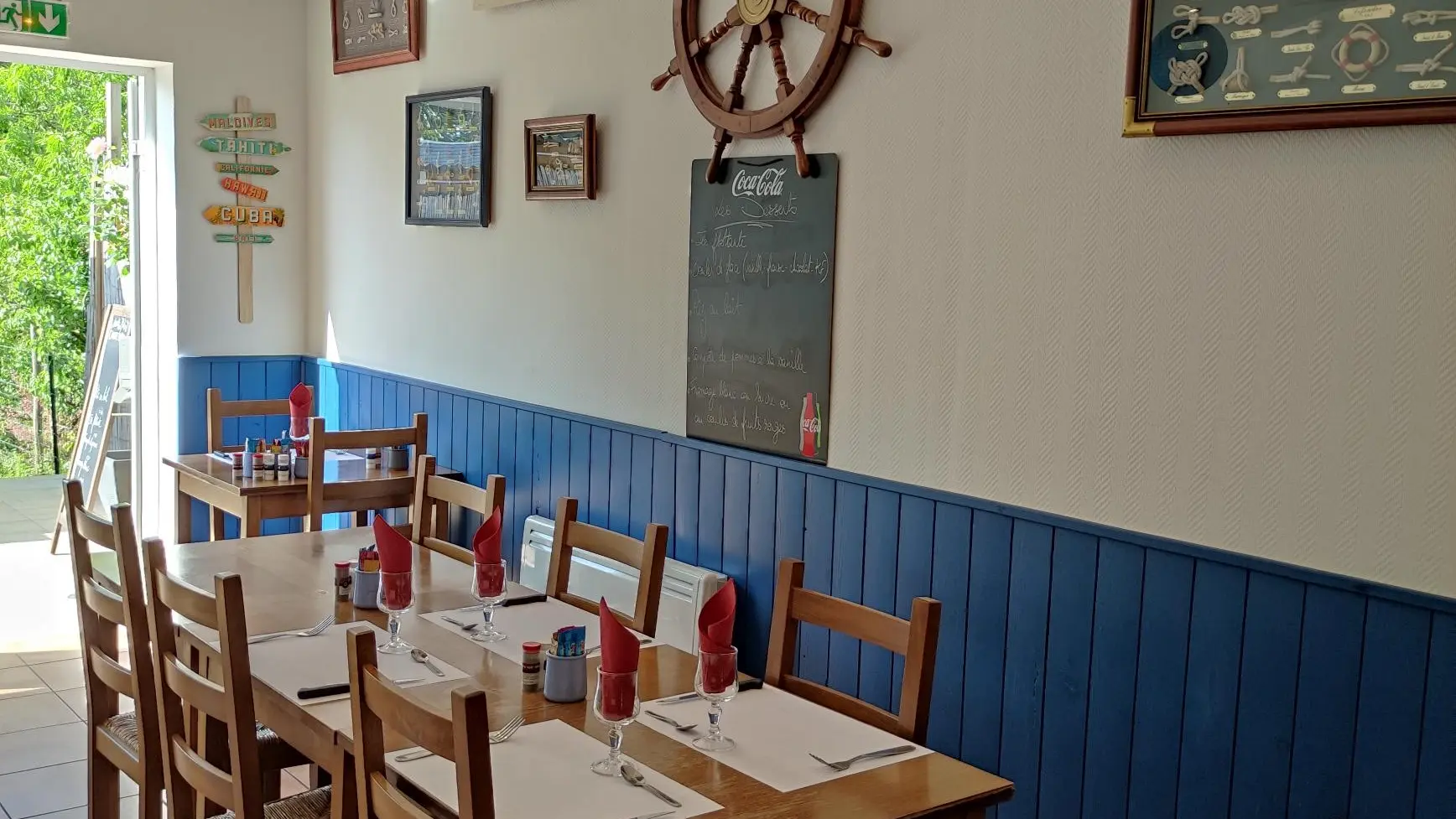 Restaurant Le Belem - Fresnay-sur-Sarthe - intérieur